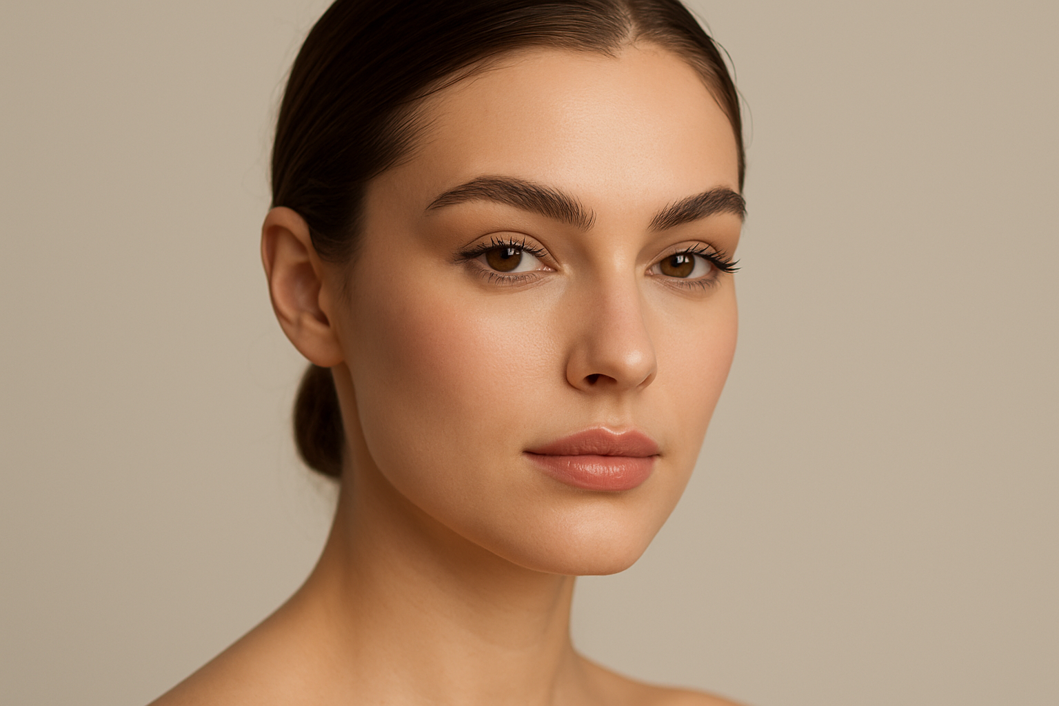 Female models face